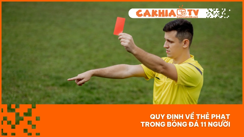 Luật bóng đá 11 người chuẩn FIFA – Cakhiatv giúp bạn nắm trọn chỉ 2 phút 3 Cầu thủ sẽ bị thẻ phạt nếu vi phạm khi tham gia thi đấu
