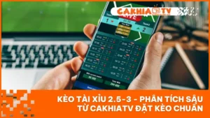 Kèo Tài Xỉu 2.5-3 - Phân Tích Sâu Từ Cakhiatv Đặt Kèo Chuẩn